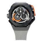 Mazzucato Reversible Monza Chronograph Dual Movements // F1-GYBLK