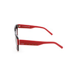 Women's TO0224 54T Sunglasses // Red Havana