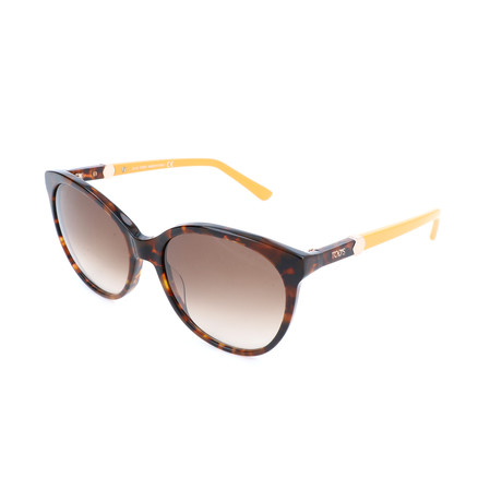 Women's TO0174 52F Sunglasses // Dark Havana