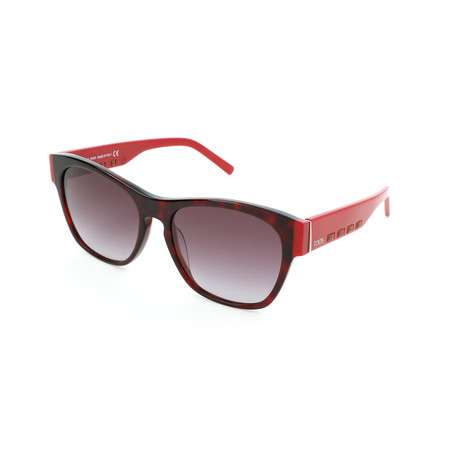 Women's TO0224 54T Sunglasses // Red Havana