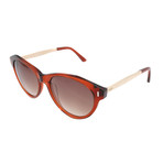 Tod's // Women's TO0168 42F Sunglasses // Shiny Orange