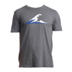 Wave T-Shirt // Gray (L)