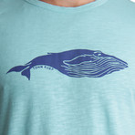 Whale T-Shirt // Turquoise (XS)