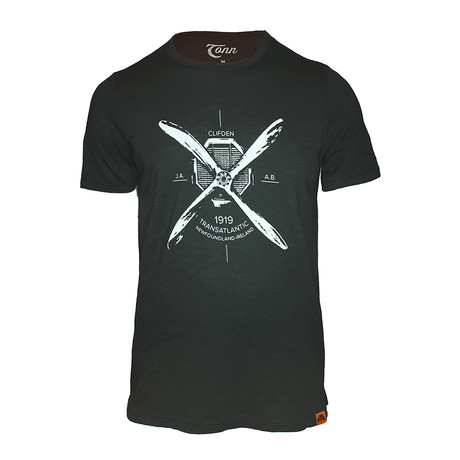 Atlantic Crossing T-Shirt // Black (XS)