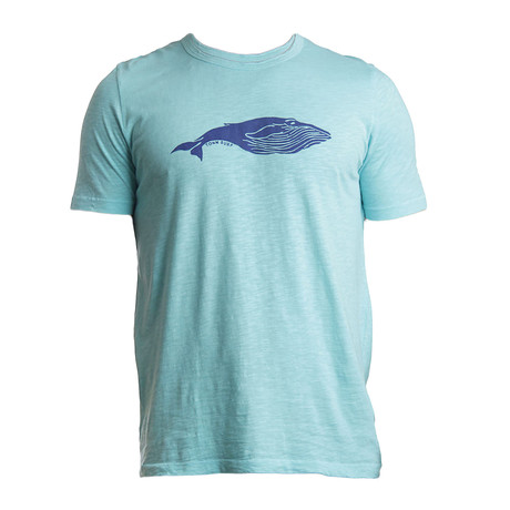 Whale T-Shirt // Turquoise (XS)