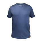 V-Neck T-Shirt // Navy (S)