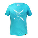 Atlantic Crossing T-Shirt // Turquoise (3XL)