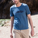 Whale T-Shirt // Dark Blue (L)