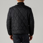 Quilted Jacket // Black (XL)