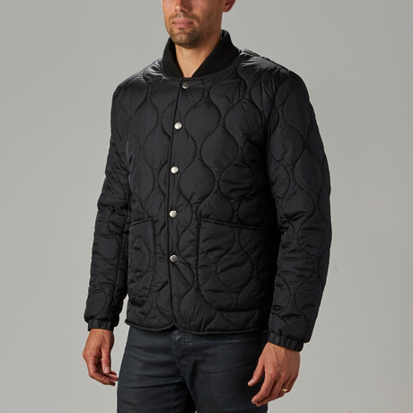 Quilted Jacket // Black (S)