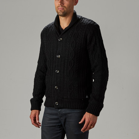 Knit Cardigan // Black (M) - American Stitch - Touch of Modern