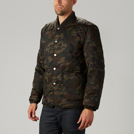 Quilted Jacket // Camo (S)