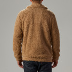 Sherpa Pocket Sweater // Camel (M)