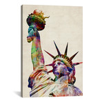 Statue of Liberty // Michael Tompsett (12"W x 18"H x 0.75"D)