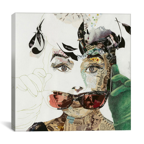 Audrey // Ines Kouidis (12"W x 12"H x 0.75"D)