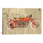Vintage Red // Kelsey Hochstatter (18"W x 12"H x 0.75"D)
