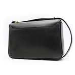 Women's Janelle Calf Leather Shoulder Bag // Black