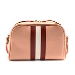 Women's Talia Melrose Bovine Grained Leather Minibag // Pink