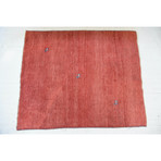 Vintage Gabbeh Area Rug // 6'6"L x 5'4"W