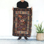 Antique Jaff Kurd // Circa 1920 // 2'5"L x 3'6"W