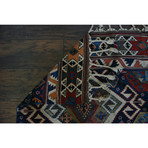 Antique Caucus Kilim // Circa 1900 // 12'5"L x 5'9"W