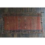 Antique Kurdish Tribal // Circa 1920 // 6'4"L x 3'3"W