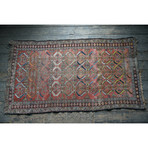 Antique Kurdish Herati // Circa 1920 // 6'3"L x 3'5"W