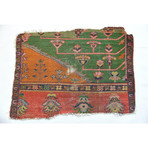 Antique Mahal Sampler // Circa 1900 // 2'9"L x 3'9"W