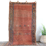 Antique Kurdish Tribal // Circa 1920 // 6'4"L x 3'3"W