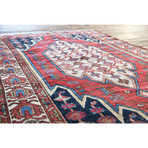 Antique Mazlaghan // Circa 1930 // 6'1"L x 4'1"W