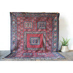 Turkish Bergama Rug // Circa 1940 // 8'3"L x 6'10"W