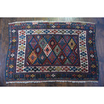 Antique Jaff Kurd // Circa 1920 // 2'5"L x 3'6"W