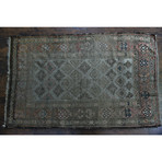 Tribal Kurdish Rug // Circa 1920 // 5'8"L x 3'4"W