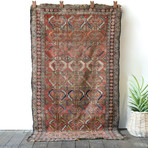 Antique Kurdish Herati // Circa 1920 // 6'3"L x 3'5"W