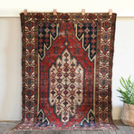 Antique Mazlaghan // Circa 1930 // 6'1"L x 4'1"W