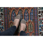 Antique Kurdish Runner // Circa 1920 // 10'1"L x 3'5"W