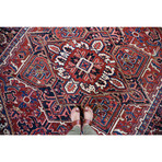 Antique Heriz Carpet // Circa 1940 // 10'2 x 7'10