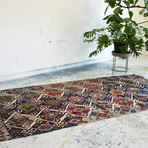 Antique Caucus Kilim // Circa 1900 // 12'5"L x 5'9"W