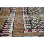 Antique Tribal Sarab // Circa 1890 // 5'11"L x 4'3"W