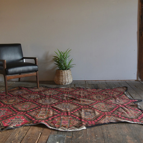 Soumak Flatwoven Animal II // 7'8"L x 5'0"W