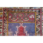 Antique Turkish Prayer Rug // Circa 1900 // 4'11"L x 3'5"W