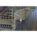 Antique Tribal Sarab // Circa 1890 // 5'11"L x 4'3"W