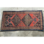 Antique Kurdish Runner // Circa 1940 // 8'5"L x 4'6"W