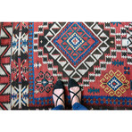 Antique Quba Kilim // Circa 1900 // 10'7"L x 6'0"W