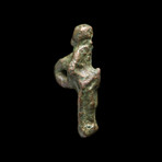 Roman Bronze Amulet of Priapus // 1st-3rd Century AD