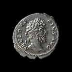 Roman Silver Denarius // Septimius Severus, 193-211 AD