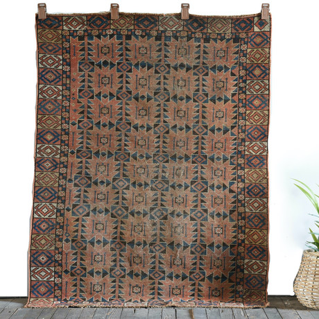 Antique Beshir Ersari // Circa 1900 // 5'4"L x 4'0"W