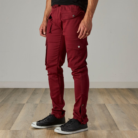 Military Pant // Burgundy (S)