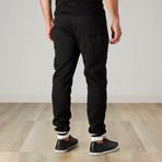 Duo Rib Jogger // Black (M)