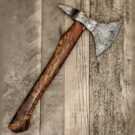 Damascus Beak Axe